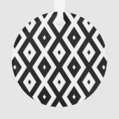 Motif diamant noir et blanc (dos)