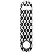 Motif diamant noir et blanc (Dos)
