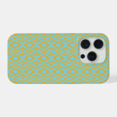 Motif diamant or bleu (Verso Horizontal)