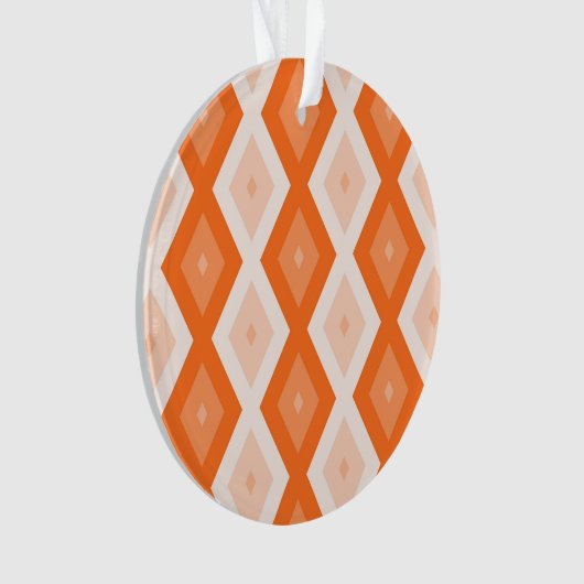 Motif diamant orange (devant)