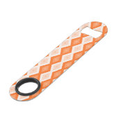 Motif diamant orange (Devant angulaire)