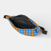 Motif diamant Orange Blue Checker (Ouvrir)