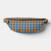 Motif diamant Orange Blue Checker (Poser)