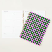 Motif diamant Pink Green Checker (Devant avec enveloppe)
