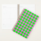 Motif diamant Pink Green Checker (Devant avec enveloppe)