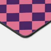 Motif diamant rose pourpre Checker (Coin)