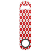 Motif diamant rouge et blanc (Dos)
