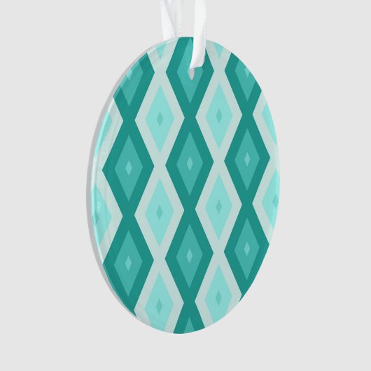 Motif diamant turquoise (devant)