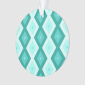 Motif diamant turquoise (devant)