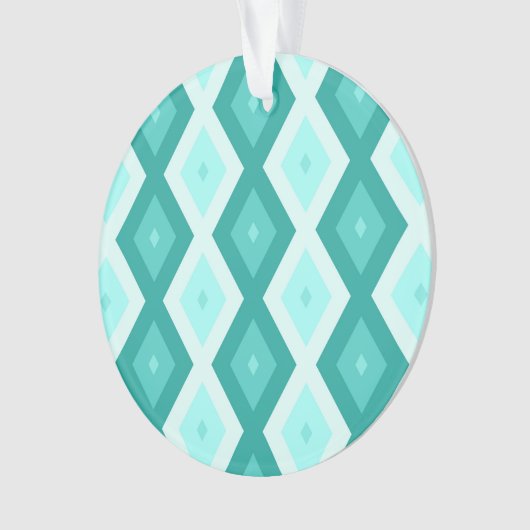 Motif diamant turquoise (devant)
