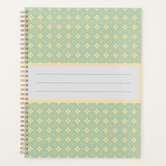Motif diamant Turquoise (Devant)