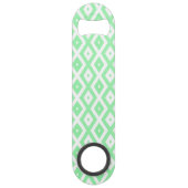 Motif diamant vert et blanc (Dos)