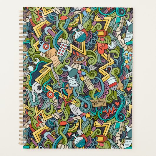 Motif d'icône Médicale d'art Abstrait (Devant)