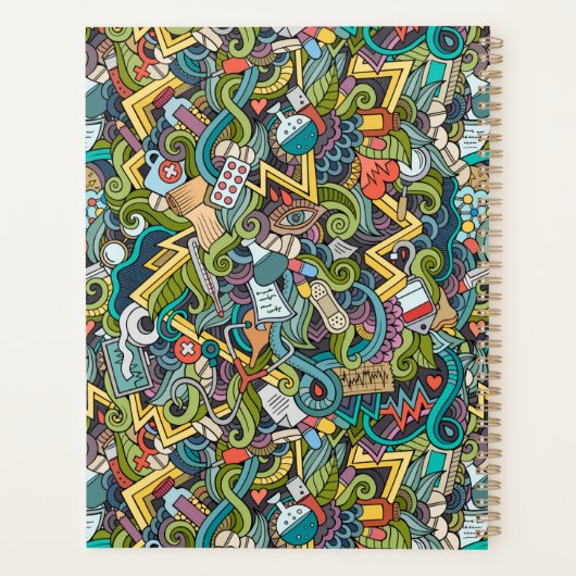 Motif d'icône Médicale d'art Abstrait (Dos)