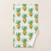 Motif d'illustration d'ananas (Serviette à main)