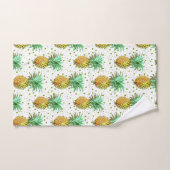 Motif d'illustration d'ananas (Serviette à main)