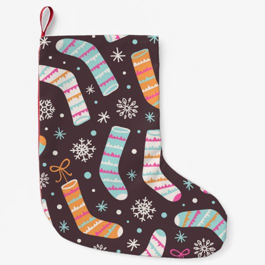Motif d'illustration sans couture avec chaussettes (Devant)