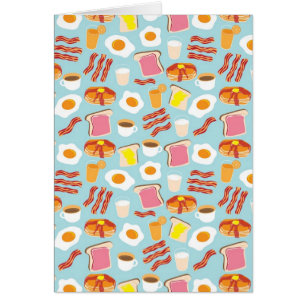 Motif d'illustrations de nourriture de petit