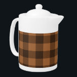 Motif d'impression Cosy Brown Plaid Buffalo<br><div class="desc">Ce motif brun et chaleureux à l'imprimé de buffle ravira tous ceux qui cherchent à agrémenter leur décor de chalet ou qui cherchent juste à ajouter une atmosphère cosy à leur maison. Ce motif répétitif classique fait aussi le cadeau parfait pour tous dans l'ambiance cosy. N'oubliez pas de jeter un...</div>