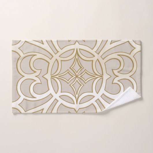 Motif d'impression Jacquard (Serviette à main)