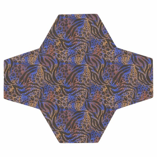 Motif d'impression Leopard et Zebra (Plat)