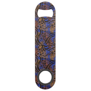 Motif d'impression Leopard et Zebra