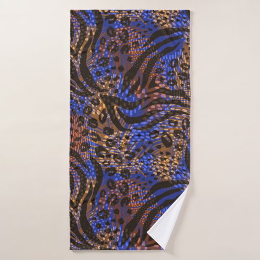Motif d'impression Leopard et Zebra (Serviette de bain)