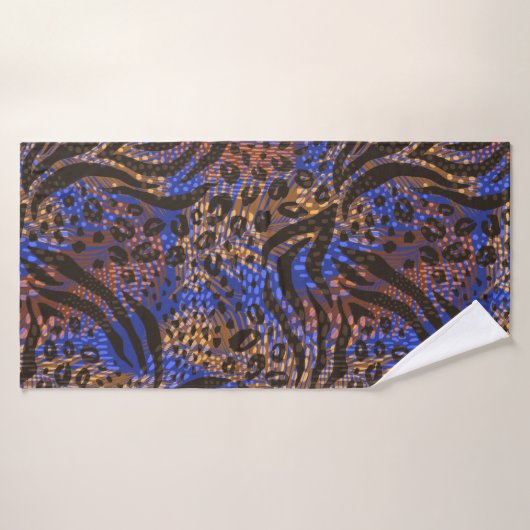 Motif d'impression Leopard et Zebra (Serviette de bain)
