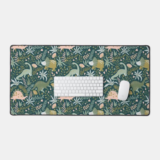 Motif Dinosaur Vert (Clavier et souris)