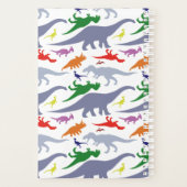 Motif Dinosaure coloré (Lumière) (Dos)