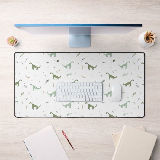 Motif Dinosaure Vert (Bureau 1)
