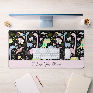 Motif Dinosaures mignon Script I Lote