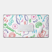 Motif d'instrument de musique (Clavier et souris)