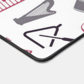 Motif d'instrument de musique (Coin)