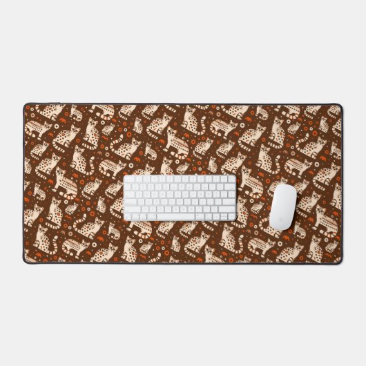 Motif d'occelot (Clavier et souris)