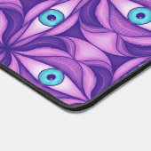 Motif d'oeil d'horreur violet Déplaisant Witchy Wh (Coin)