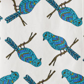 Motif d'oiseaux Blanc