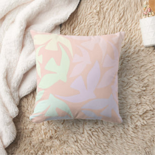 Motif d'oiseaux coloré Pastel Enfants Coussin de c