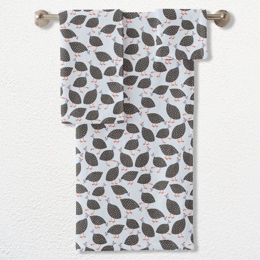 Motif d'oiseaux de Guinée Fowl