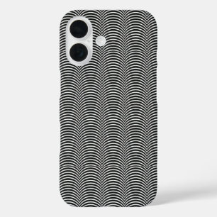 Motif d'onde merisante Coque-Mate iPhone 16 Coque