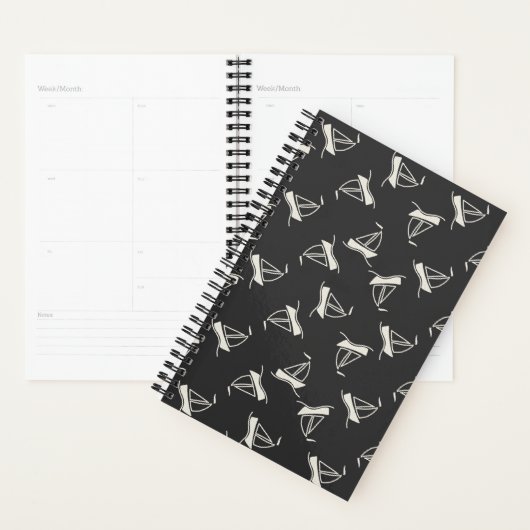 Motif Doodle Sailboat (Devant avec enveloppe)