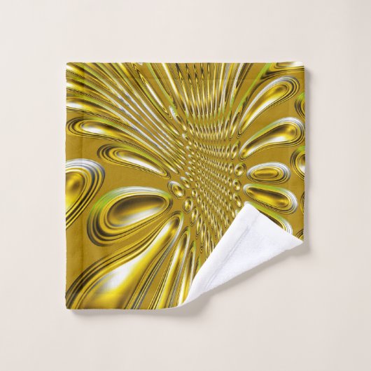 Motif d'or (Gant de toilette)