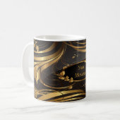 Motif d'or 1 Mug (Devant gauche)