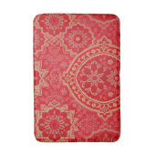 MOTIF d'or rouge ORIENTAL - Tapis de bain (Devant (Vertical))