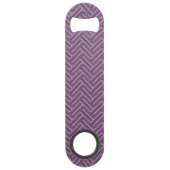 Motif double tissage Mauve stripes (Devant)