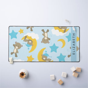 Motif D'Ours, Nounours, Étoiles, Votre Nom