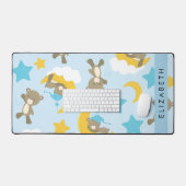 Motif D'Ours, Nounours, Étoiles, Votre Nom (Clavier et souris)