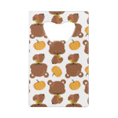 Motif D'Ours, Ours Mignons, Automne, Citrouille (Dos)