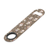 Motif doux fait de petits gâteaux savoureux (Devant angulaire)