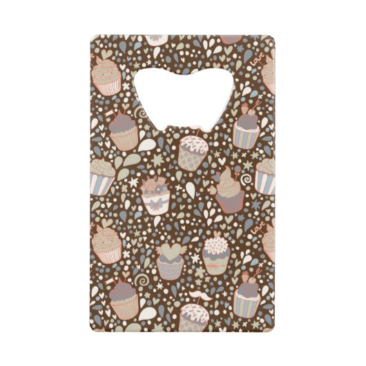 Motif doux fait de petits gâteaux savoureux (Devant)